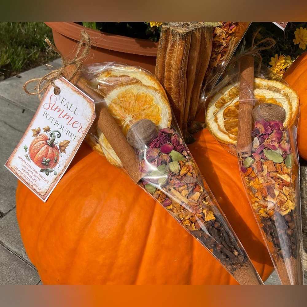 Pumpkin Spice Fall Potpourri for Simmer Pot